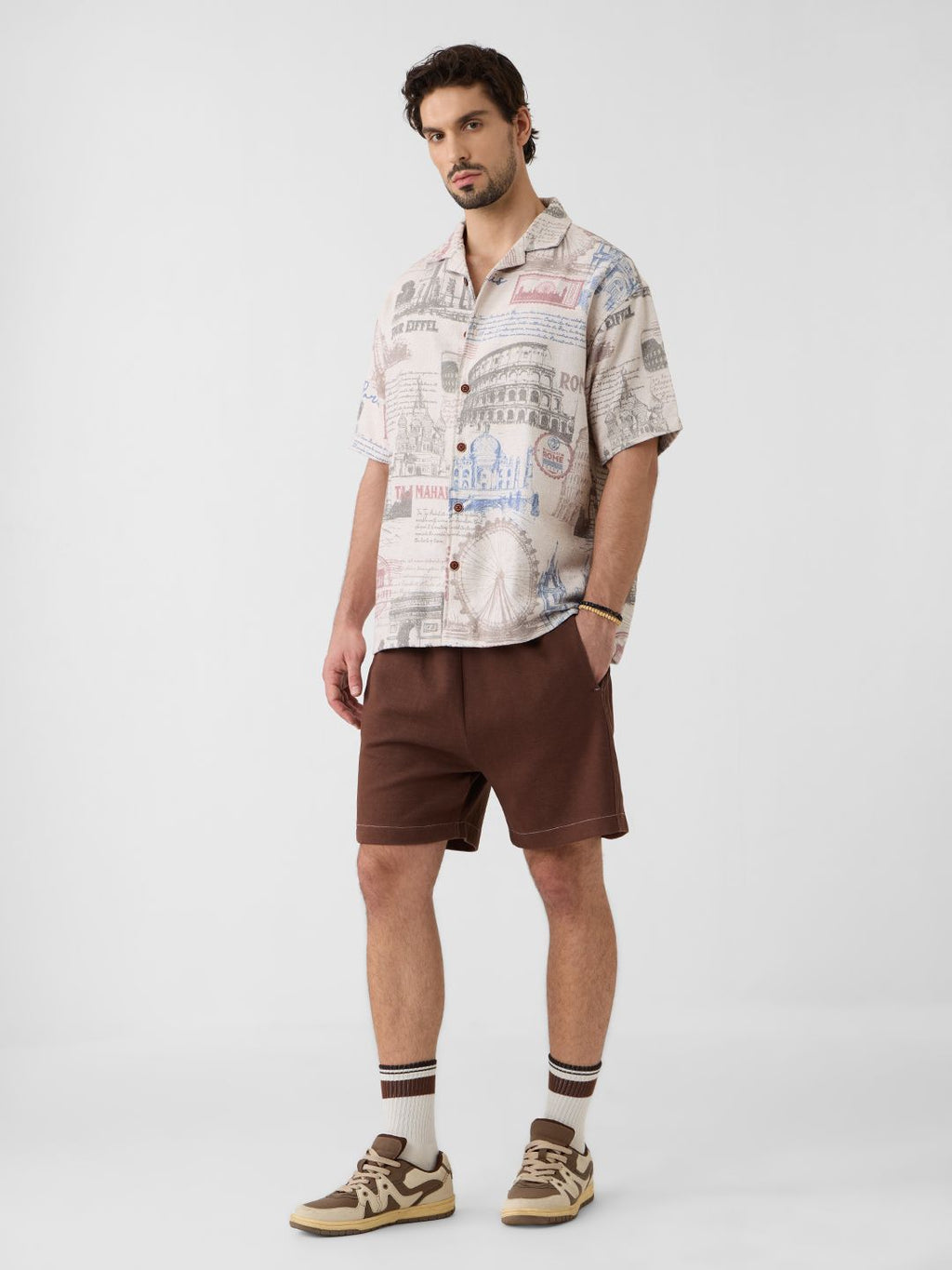 Textured Shirt: Monuments