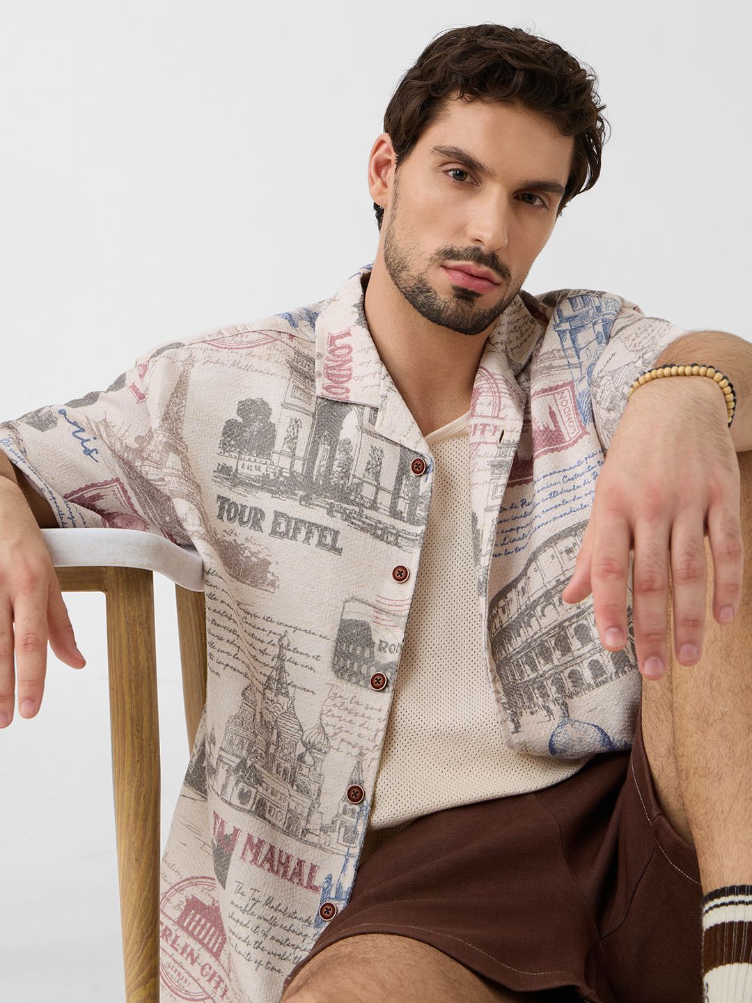 Textured Shirt: Monuments
