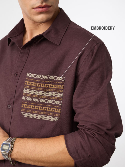 Cotton Linen: Aham Bramhasmi