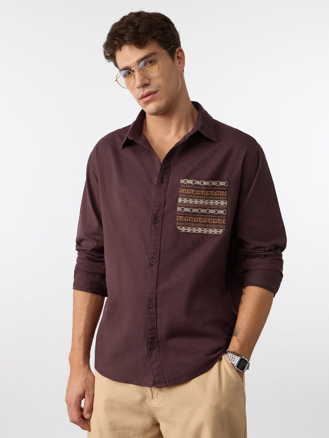 Cotton Linen: Aham Bramhasmi