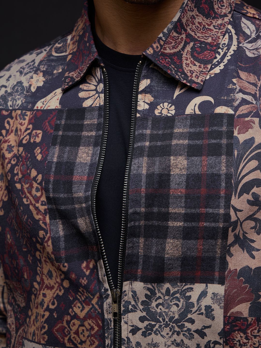 Oversized Shackets: Patch Play