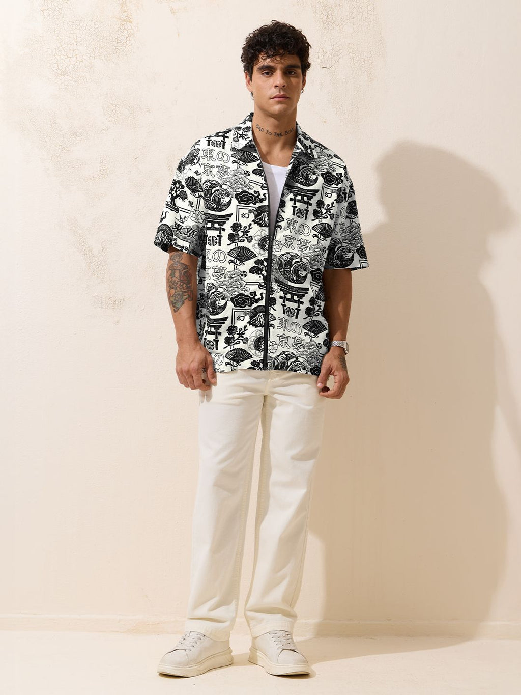Zipper Shirt: Tokyo Dreams