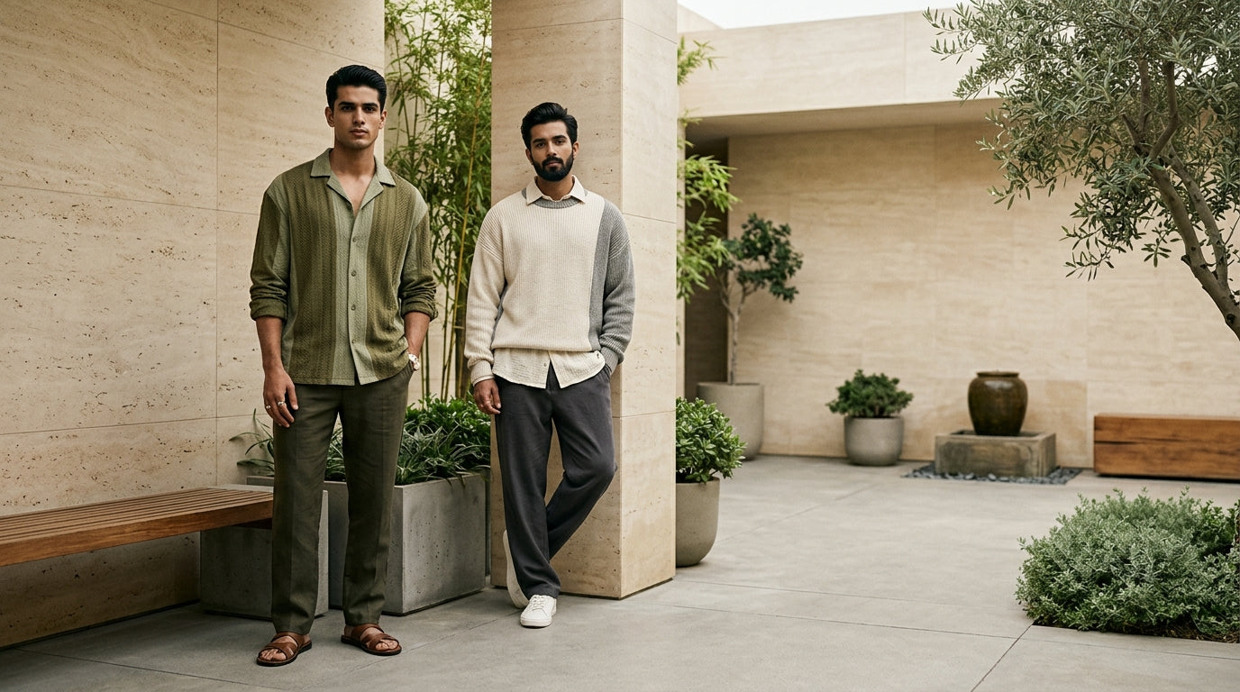 FUNKY Luxury Textured Shirts & Streetwear